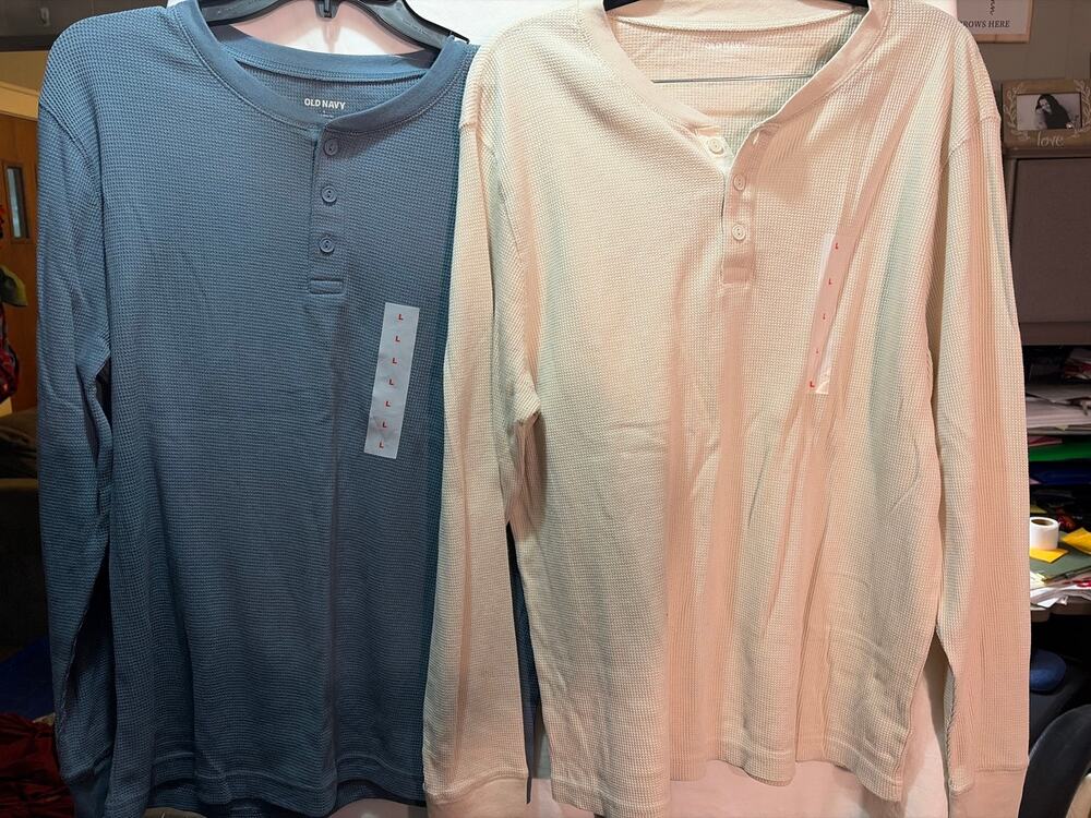 NWOT Men's Old Navy Long Sleeve Shirts